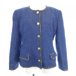 【Mã giảm giá】【Cổ điển】Thời trang Leonar LEONARD FASHION Áo khoác không cổ