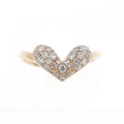 Nhẫn kim cương K18PG hình trái tim 0.28CT 667648
