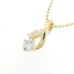 K18YG Dây chuyền kim cương 0.393CT - Hàng hiệu Chính hãng 848847