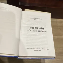 105 SỰ KIỆN NỔI TIẾNG THẾ GIỚI, Bản bìa cứng (XB 2005) 606536