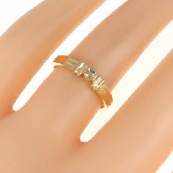 Nhẫn kim cương K18YG 0.09CT 670993