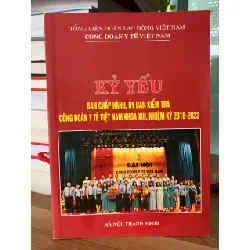 kỷ yếu ban chấp hành ủy ban kiểm tra công đoàn y tế Việt Nam khoá Xlll 2018-2023 717512
