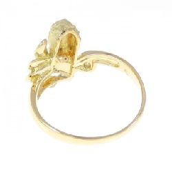 Nhẫn kim cương K18YG 0.02CT 671181