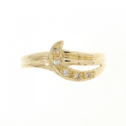 Nhẫn kim cương K18YG 0.04CT 670948