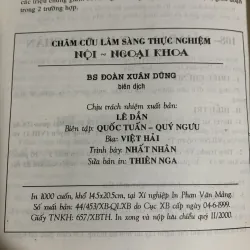 Châm cứu lâm sàng thực nghiệm nội ngoại khoa, Đoàn Xuân Dũng dịch 936935