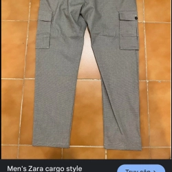 Quần Cargo Zara Man