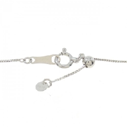 K18WG Bướm Kim Cương Dây Chuyền 0.37CT - Hàng hiệu Chính hãng 860494