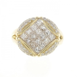 Nhẫn kim cương K18YG 1.25CT 671684