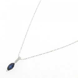 K18WG Sapphire Necklace 0.71CT - Hàng hiệu Authentic 859272