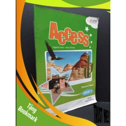 (TẶNG BOOKMARK) Access grade 8 student's book mới 80% ố bẩn nhẹ cong bìa RBK1710 HỌC NGOẠI NGỮ