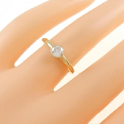 Nhẫn kim cương K18YG 0.318CT 673473