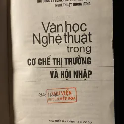 Văn học Nghệ thuật trong Cơ chế Thị trường và Hội nhập.  1038175