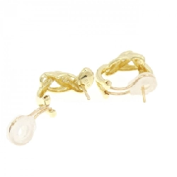 K18YG Bông tai/Khuyên tai kim cương 0.20CT - Hàng hiệu Chính hãng 871600