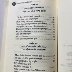 BỆNH VIÊM GAN CÁCH PHÒNG & ĐIỀU TRỊ  - 242 trang, nxb: 2014 335055