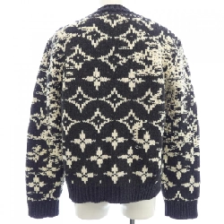 Louis Vuitton LOUIS VUITTON Monogram Flower Jacquard HJN85WTPA Áo len - Hàng hiệu Chính hãng 894351