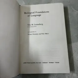 Cơ sở sinh học của ngôn ngữ (Anh ngữ)