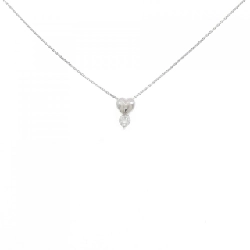 Dây chuyền kim cương hình trái tim PT900/PT850 0.10CT - Hàng hiệu chính hãng