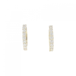 K18YG Bông tai kim cương 1.002CT - Hàng hiệu Chính hãng 872899