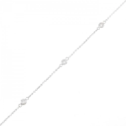 K18WG Vòng tay kim cương 0.30CT - Hàng hiệu Chính hãng