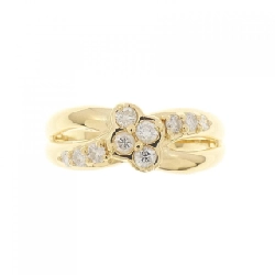 Nhẫn kim cương K18YG 0.30CT - Hàng hiệu Chính hãng 851384