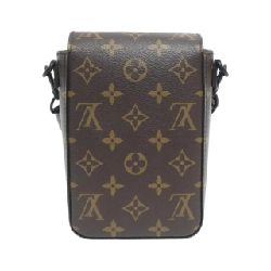 Túi đeo vai Louis Vuitton Monogram Macassar S-Lock Vertial Wearable Wallet M81522 613566