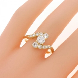 Nhẫn kim cương K18YG 0.403CT F VS2 VG - Hàng hiệu Chính hãng 879238