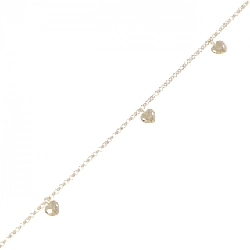 Vòng tay hình trái tim 750YG - Hàng hiệu Authentic