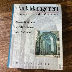 Bank Management- Text and Cases