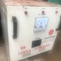 Máy biến áp 3 pha 10KVA transformer 380V-220V chính hãng 711444