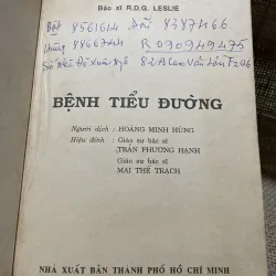 Bệnh tiểu đường - Bác Sĩ R.D.G. LESLIE 800097