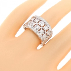 Nhẫn kim cương K18WG 670907