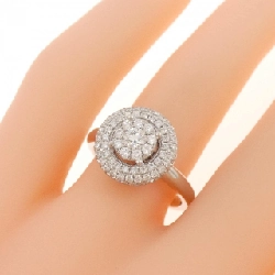 Nhẫn kim cương K18WG 0.84CT 670381