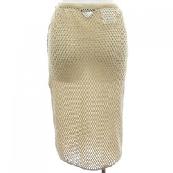 Váy lưới cotton logo tam giác PRADA 31143 SOOO 16ND - Hàng hiệu Chính hãng 821551