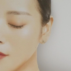 K18YG Bông tai Kim cương 0.10CT - Hàng hiệu Chính hãng 868285