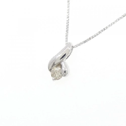 K18WG Dây chuyền kim cương 0.10CT - Hàng hiệu Chính hãng 862687