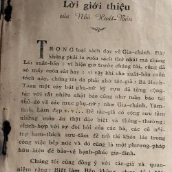 Sách xưa Bí quyết làm bếp_Bà Hạnh Loan_ Hiếm còn sót lại 797719