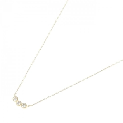 Dây chuyền kim cương K18YG 0.10CT - Hàng hiệu Chính hãng 863745