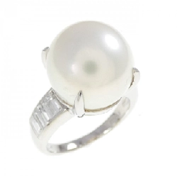 Nhẫn ngọc trai trắng PT900 - Hàng hiệu Authentic