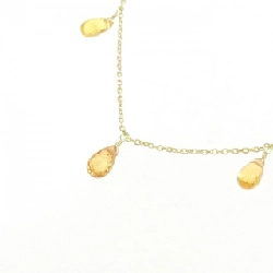 K18YG Sapphire Necklace 6.20CT - Hàng hiệu Authentic 862478