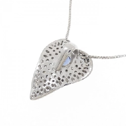 K18WG Pave Sapphire Necklace 0.21CT - Hàng hiệu Authentic 865147