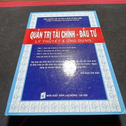 Quản trị tài chính đầu tư lý thuyết và ứng dụng ThS. Đinh Thế Hiển