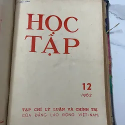12 số tạp chí Học Tập năm 1962 798728