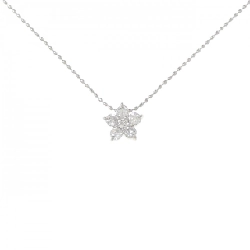 Dây chuyền kim cương hoa PT900/PT850 0.30CT - Hàng hiệu Chính hãng