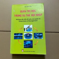 Quản trị học trong xu thế hội nhập - Lưu Đan Thọ