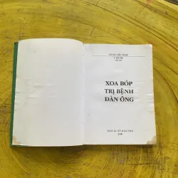 ÁN MA LIỆU PHÁP XOA BÓP TRỊ BỆNH ĐÀN ÔNG- P. KIM LONG biên dịch 936555
