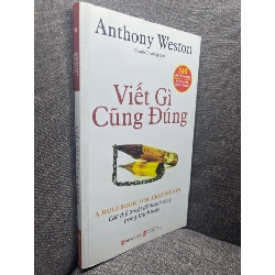 Viết gì cũng đúng Anthony Weston 2016 mới 85% HPB1704