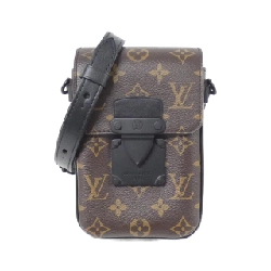 Túi đeo vai Louis Vuitton Monogram Macassar S-Lock Vertical Wearable Wallet M81522 - Hàng hiệu Chính hãng