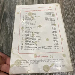 SÁCH VĂN HỌC 12 TẬP 2 - SÁCH CŨ CỦA BỘ GD-ĐT**TẶNG QUÀ 0Đ** 605956