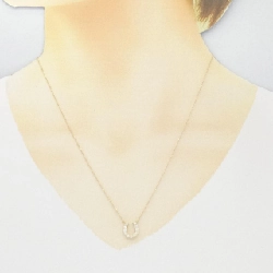 Dây chuyền kim cương hình móng ngựa K18YG 0.302CT - Hàng hiệu Authentic 859101