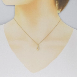 K18YG Dây chuyền kim cương 0.15CT - Hàng hiệu Chính hãng 858960